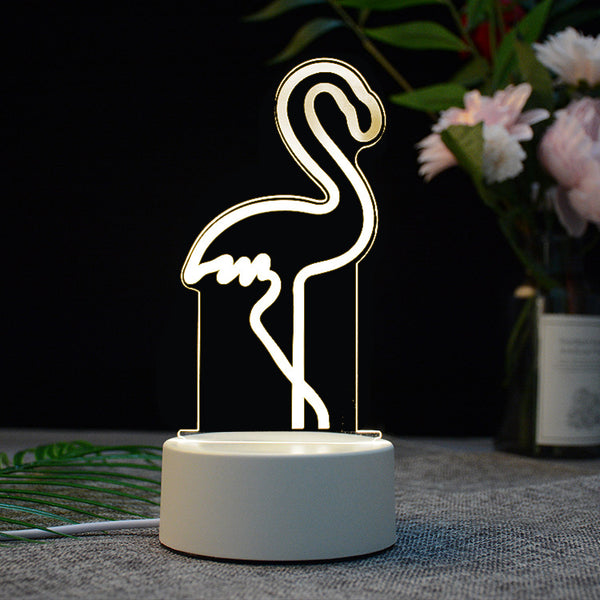 3D LED Jellyfish Night Light for Smart Home Decor